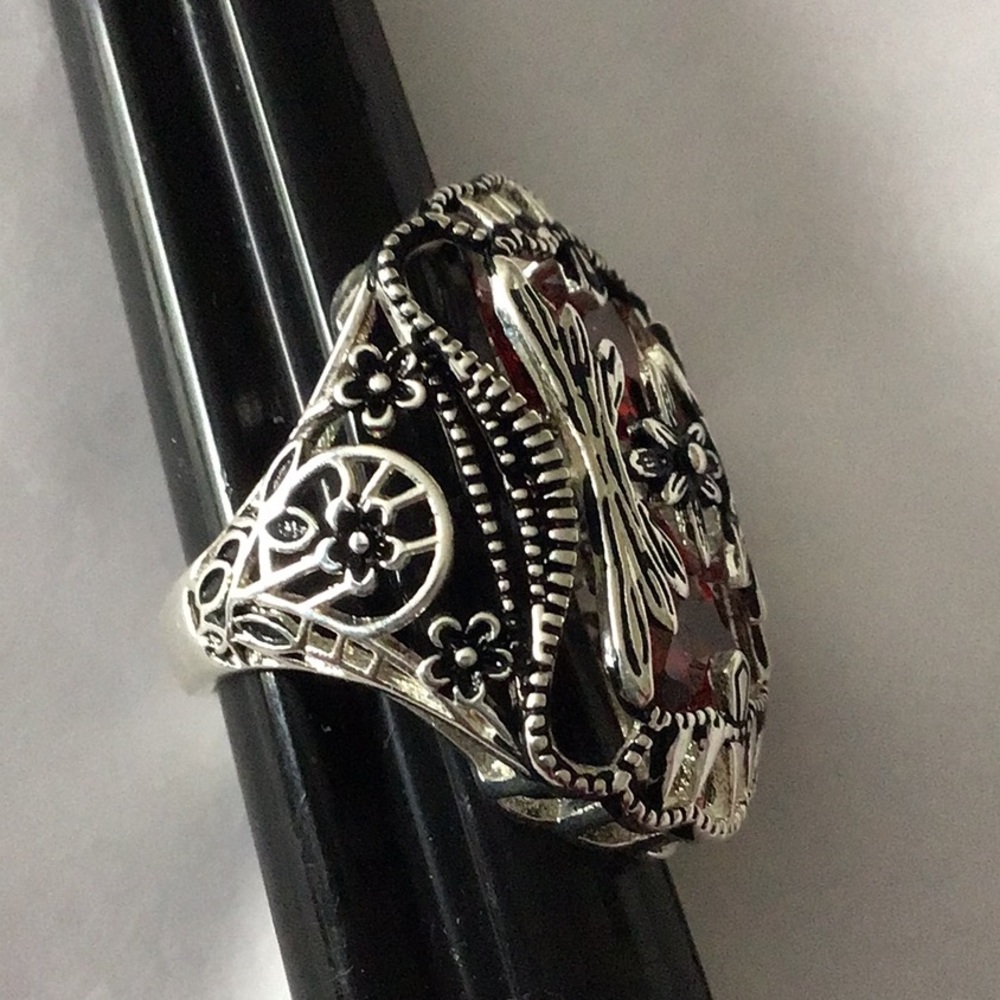 Art Deco Statement Ring - image 4